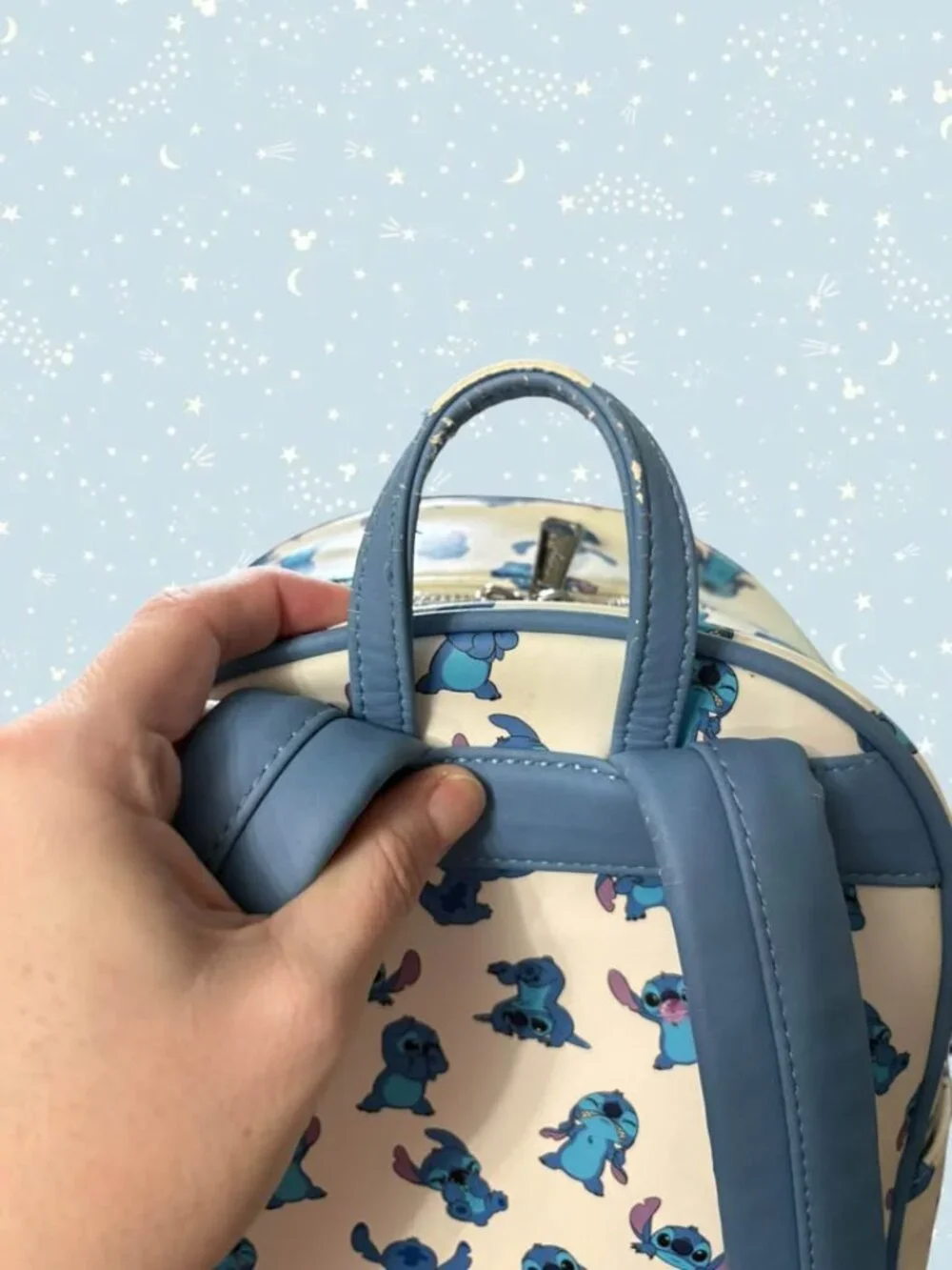 Disney Loungefly Lilo & Stitch Mini Backpack and Wallet